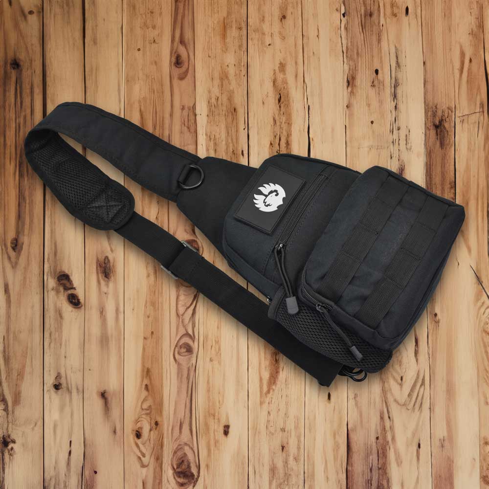 TORCH EDC Gear - Crossbody Chest Bag V2 | BLACK