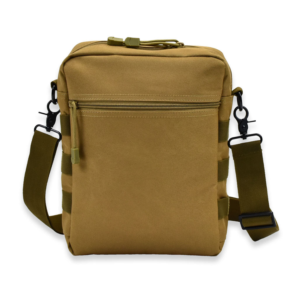 TORCH EDC Small Messenger Bag – MOLLE Utility Pack | DESERT
