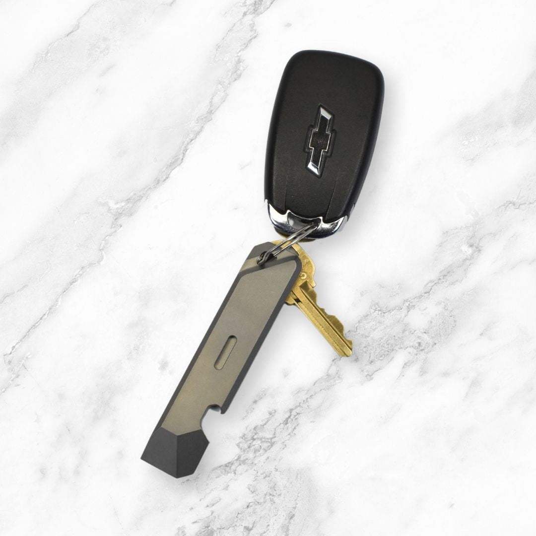 EDC Pry Bar Multitool Bottle Opener | TITANIUM