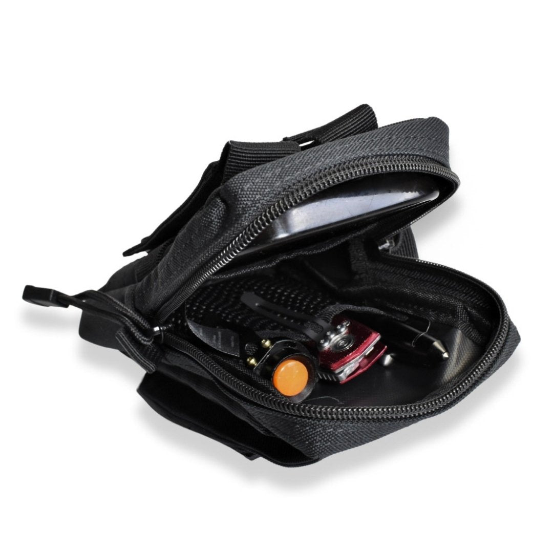 TORCH EDC Gear - Molle Admin Pouch | BLACK