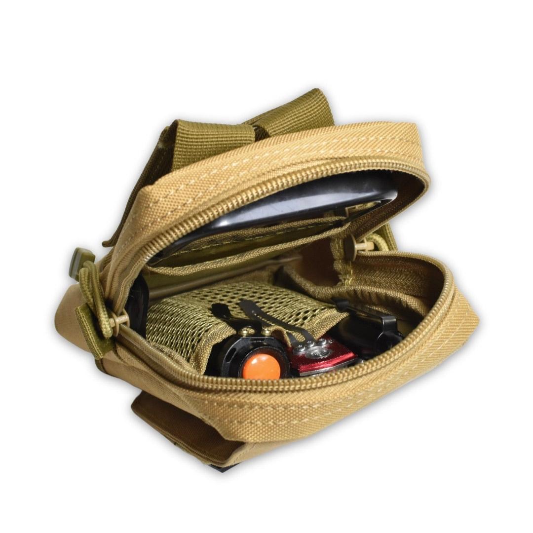 TORCH EDC Gear - Molle Admin Pouch | DESERT