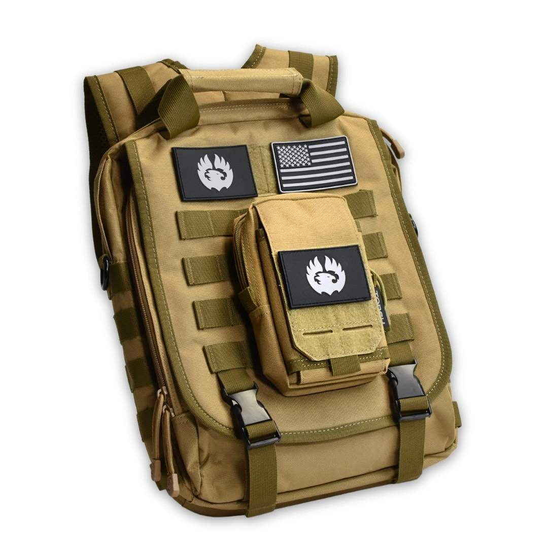 TORCH EDC Gear - Molle Admin Pouch | DESERT