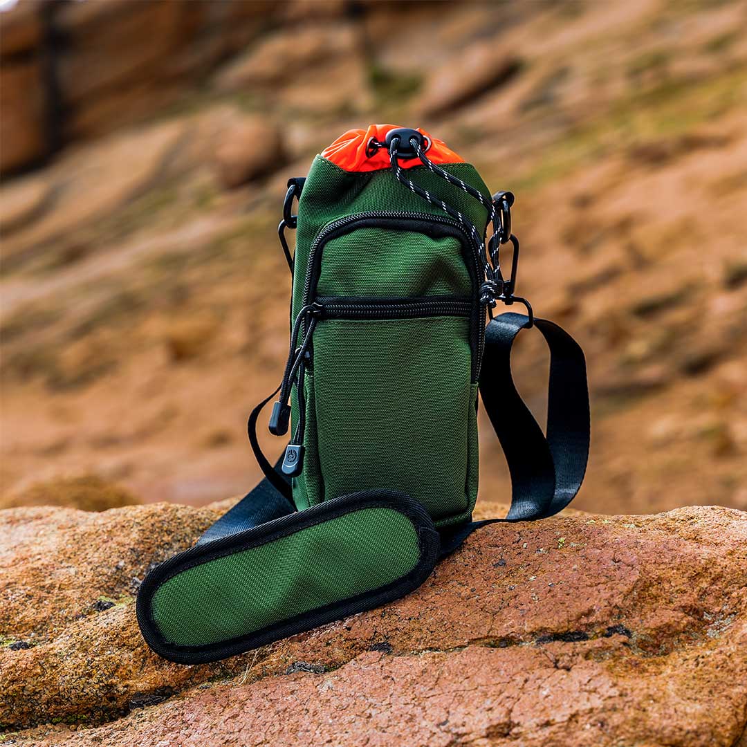 MYTHIC Kelpie Water Bottle Sling | FOREST