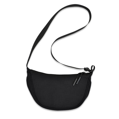 MYTHIC Dumpling Bag – Crescent Shoulder Pack | BLACK