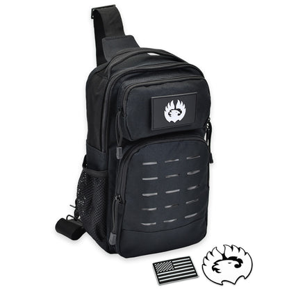 TORCH EDC Gear - Sling Bag V2 | BLACK