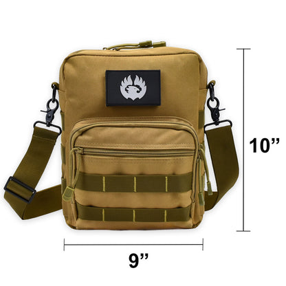 TORCH EDC Gear - Small Messenger Bag | DESERT