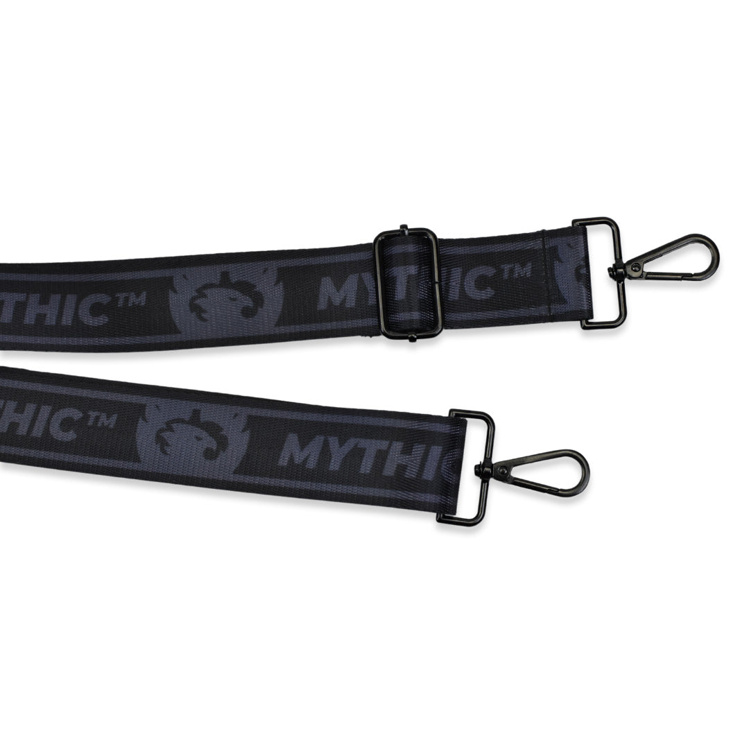 MYTHIC Logo Adjustable Shoulder Strap | BLACK