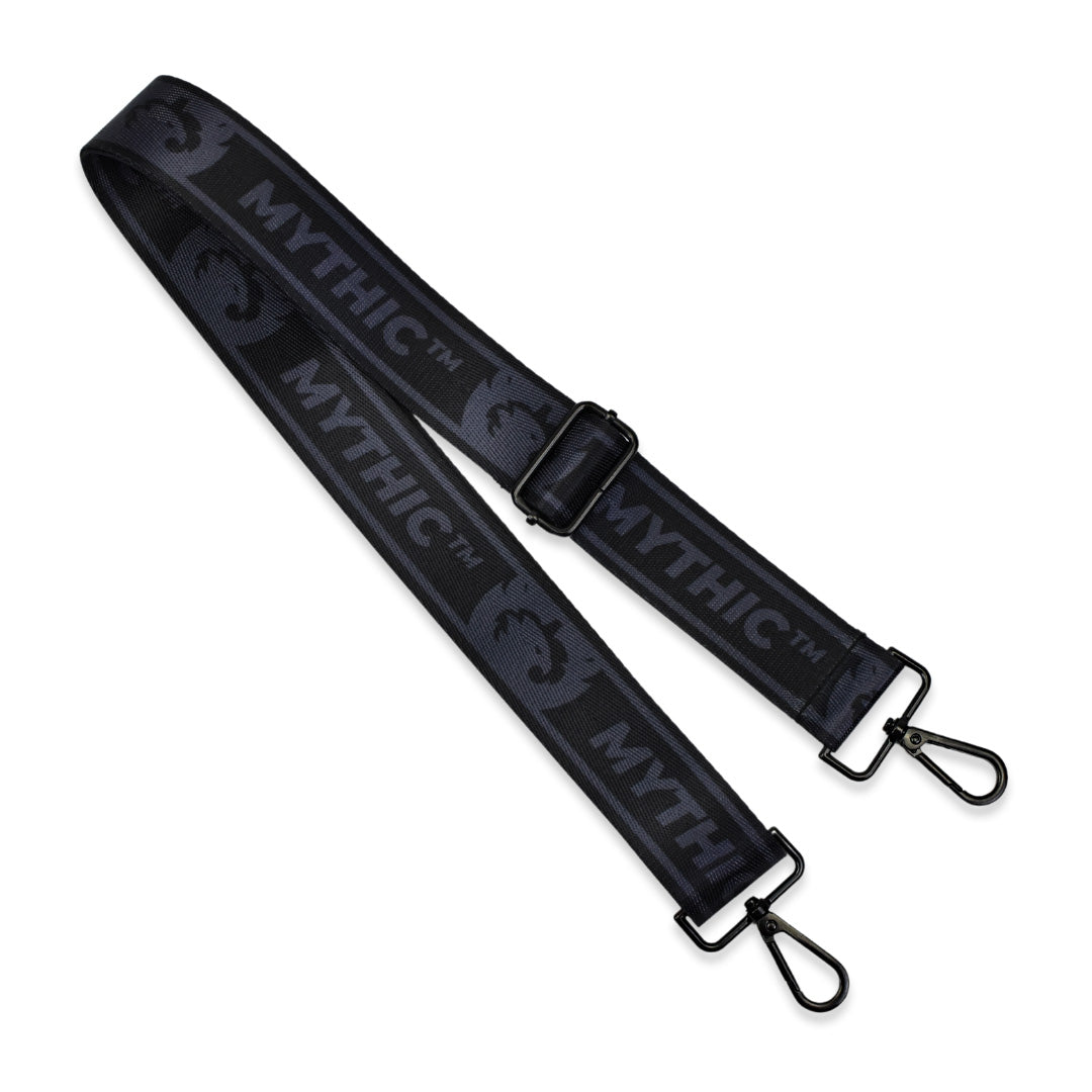 MYTHIC Logo Adjustable Shoulder Strap | BLACK