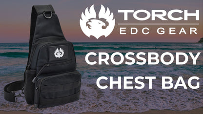 TORCH EDC Gear - Crossbody Chest Bag V2 | DESERT